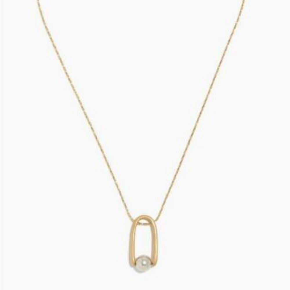Madewell Pinball Pendant Necklace